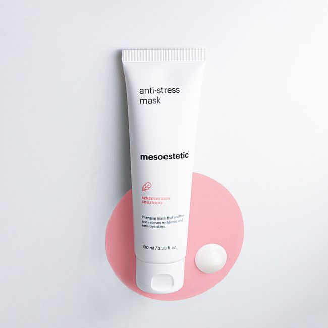 Masque Anti-rougeurs apaisant intensif également utilisé en post peeling | Anti-stress mask Mesoestetic