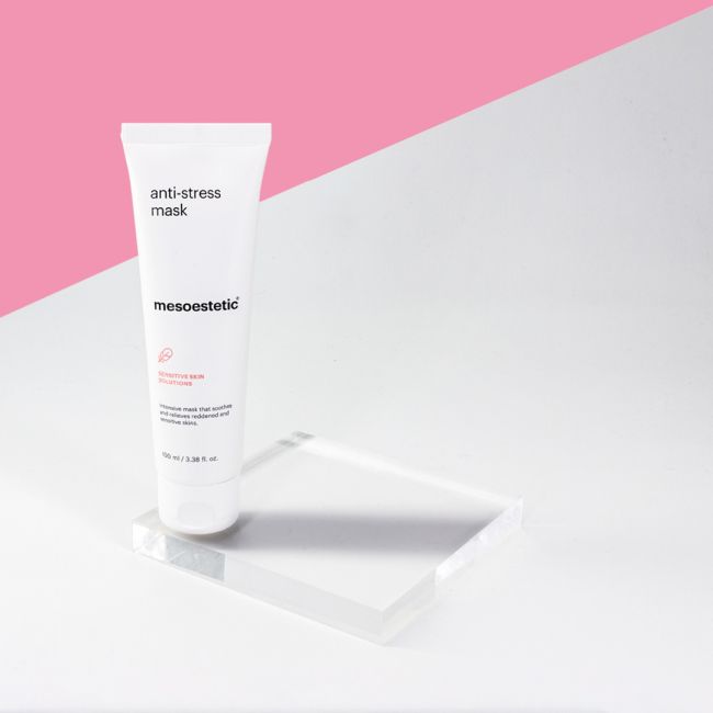 Masque Anti-rougeurs apaisant intensif également utilisé en post peeling | Anti-stress mask Mesoestetic