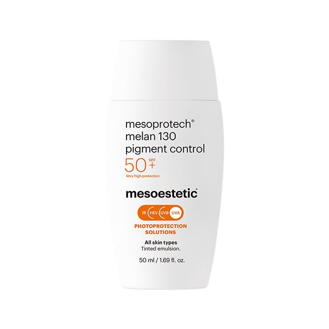 Créme Solaire teintée Anti Taches 50 + | Mesoprotech® melan 130 pigment control Mesoestetic