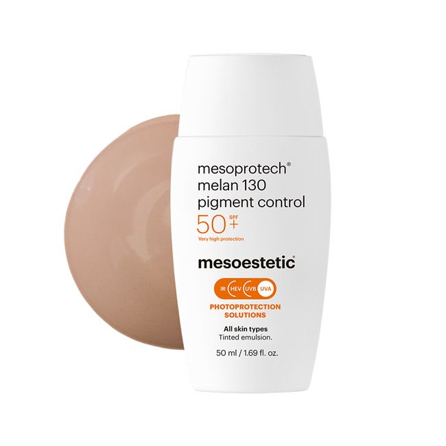 Créme Solaire teintée Anti Taches 50 + | Mesoprotech® melan 130 pigment control Mesoestetic