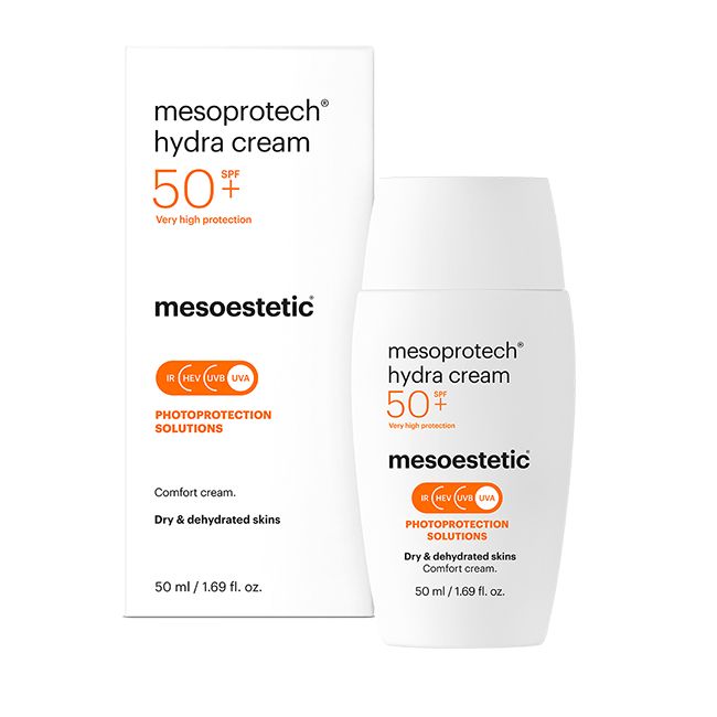 Crème Solaire pour peaux sèches et déshydratées | Mesoprotech®Hydra Cream Mesoesteticc
