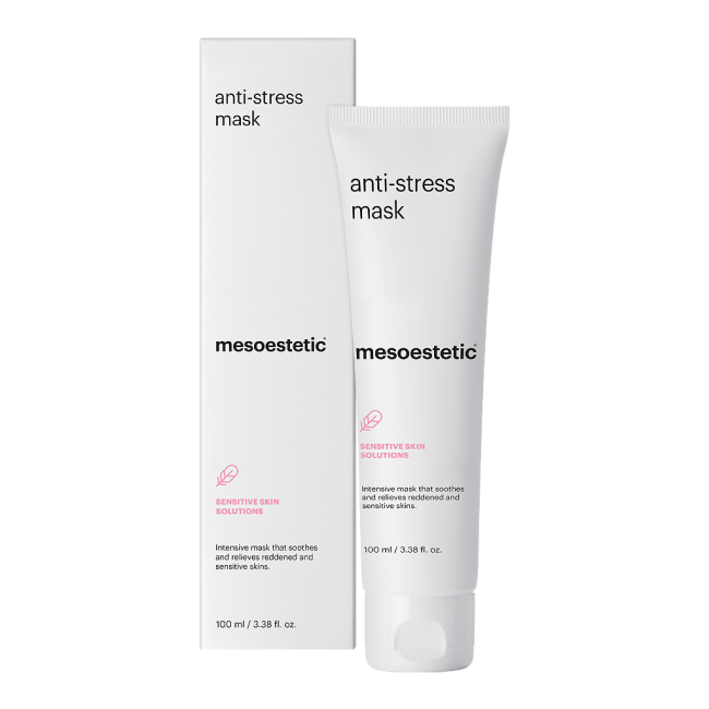 Masque Anti-rougeurs apaisant intensif également utilisé en post peeling | Anti-stress mask Mesoestetic