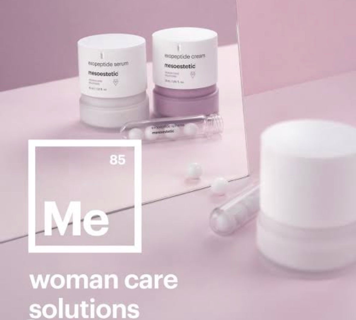 Gamme Mesoestetic Exopeptide Woman Care Solutions